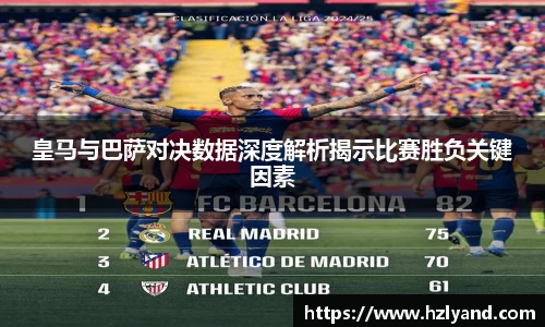 皇马与巴萨对决数据深度解析揭示比赛胜负关键因素
